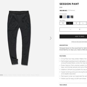 🔥🔥Ten Thousand Session Pant NWT🔥🔥